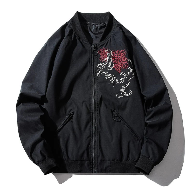 Serpent of the Storm: Crimson Tide Dragon Sukajan Bomber