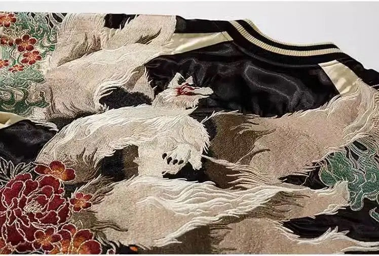 Celestial Kitsune Sukajan Bomber