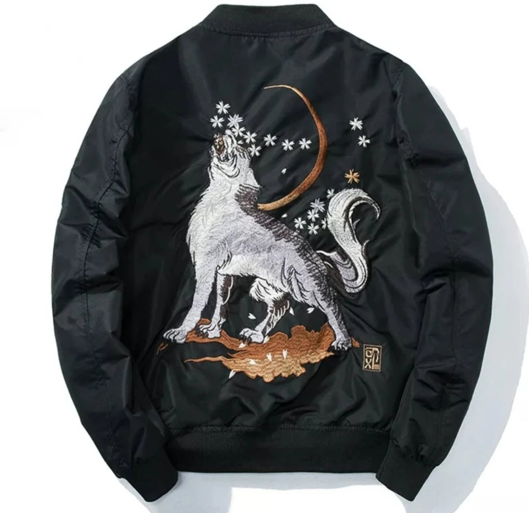 Mooncall Sovereign: The White Wolf Sukajan Bomber
