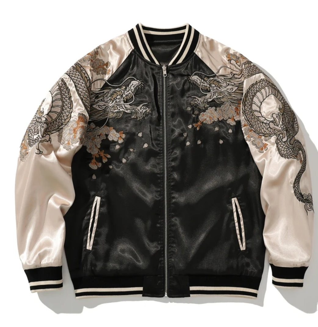 Crimson Rebirth Sukajan Bomber